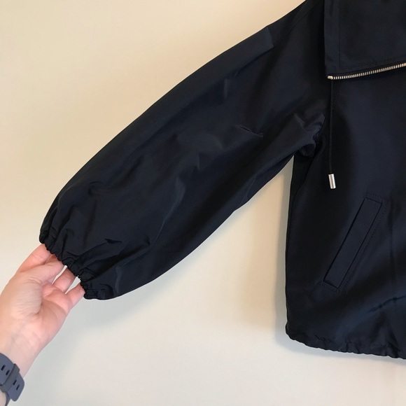 NWOT Ann Taylor Navy Anorak Windbreaker Jacket - Picture 4 of 8